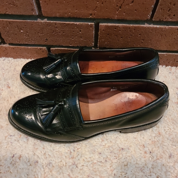 Allen Edmonds Bridgeton Black Slip-On Dress Loafer Shoes Size 9 1/2 D - Picture 8 of 16